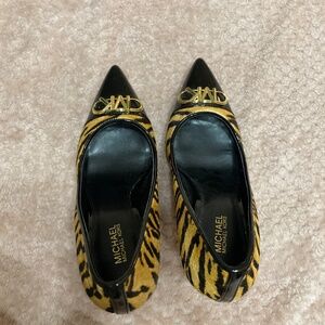 Michael Kors Tiger Stripped Heels
